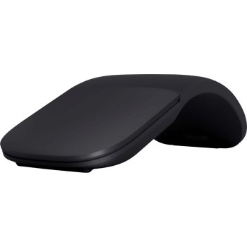 Microsoft - Surface Arc Bluetooth BlueTrack Ambidextrous Mouse - Wireless - Black