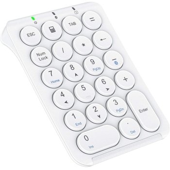 iClever Bluetooth Portable Wireless Rechargeable Numeric Keypad